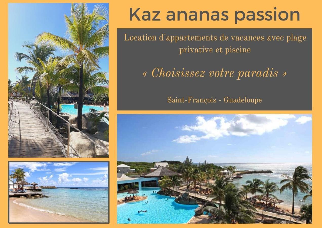 Studio Kaz Ananas Au Manganao Saint-Francois  Buitenkant foto